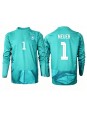 Muži Futbalové oblečenie Nemecko Manuel Neuer #1 Brankarsky MS 2026 Dlhy Rukáv - Domáci Muži Futbalové oblečenie Nemecko Manuel Neuer #1 Brankarsky MS 2026 Dlhy Rukáv - Domáci
